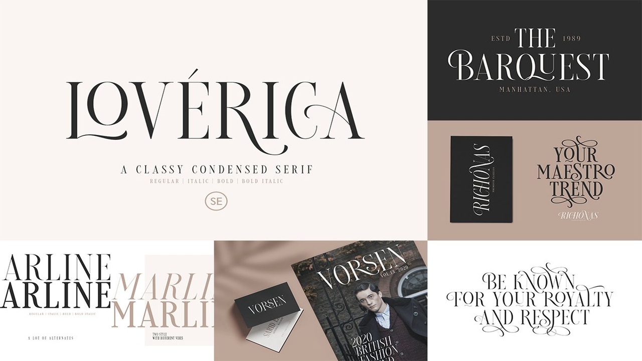 Elegant Timeless Bundle Font