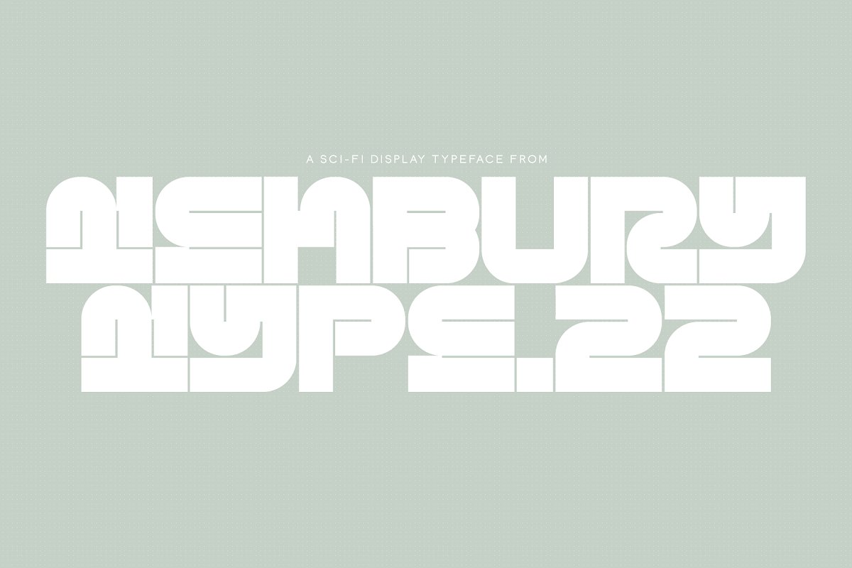 B Dweezil Futuristic Display Sans Font