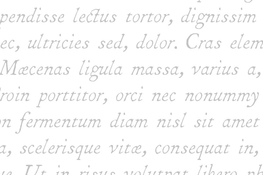 GLC Fournier Set OTF Font