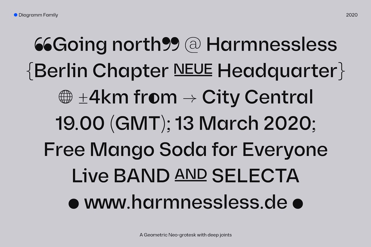 80% off   Diagramm Neo Grotesk Font Free Download