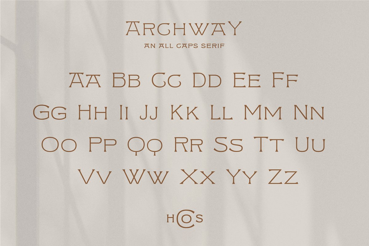 ARCHWAY Font