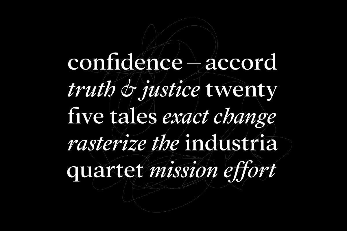 Addington CF graceful bold serif Font