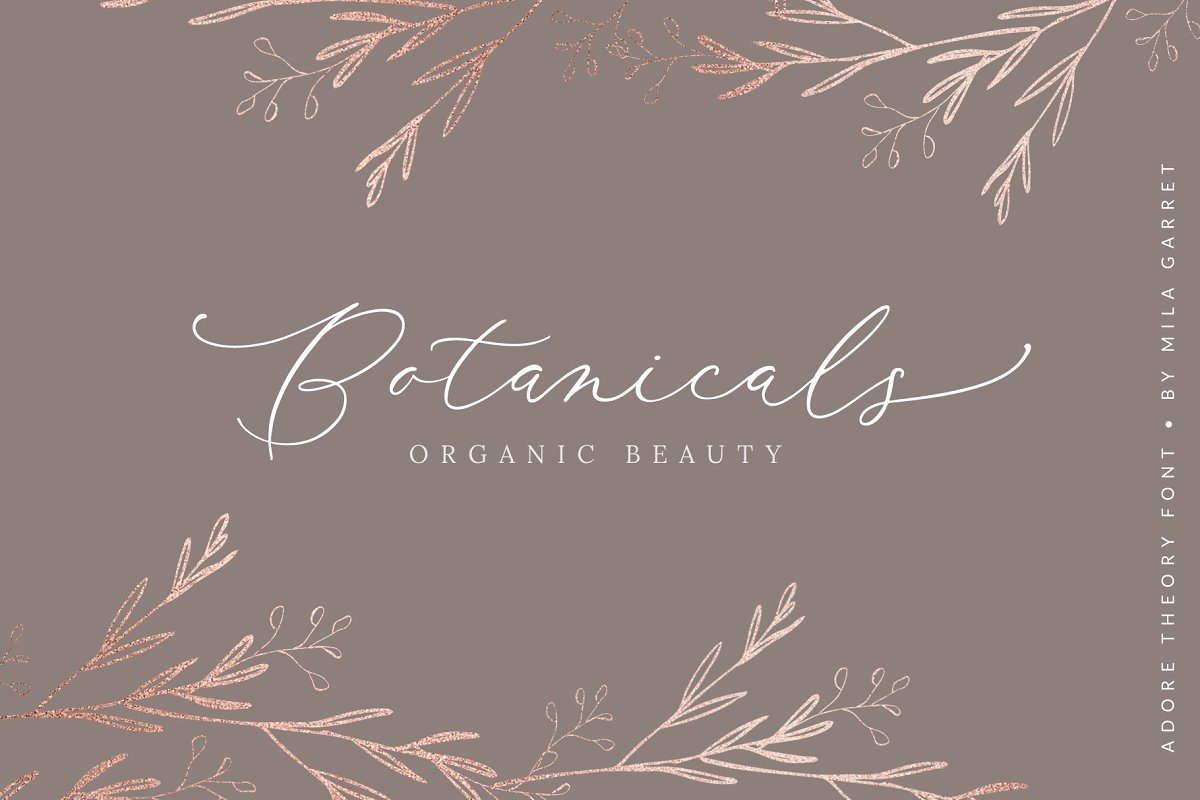 Adore Theory Modern Wedding Font Free Download