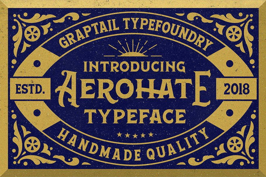Aerohate Typeface Extras Font