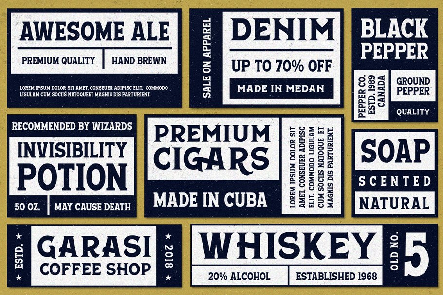 Aerohate Typeface Extras Font