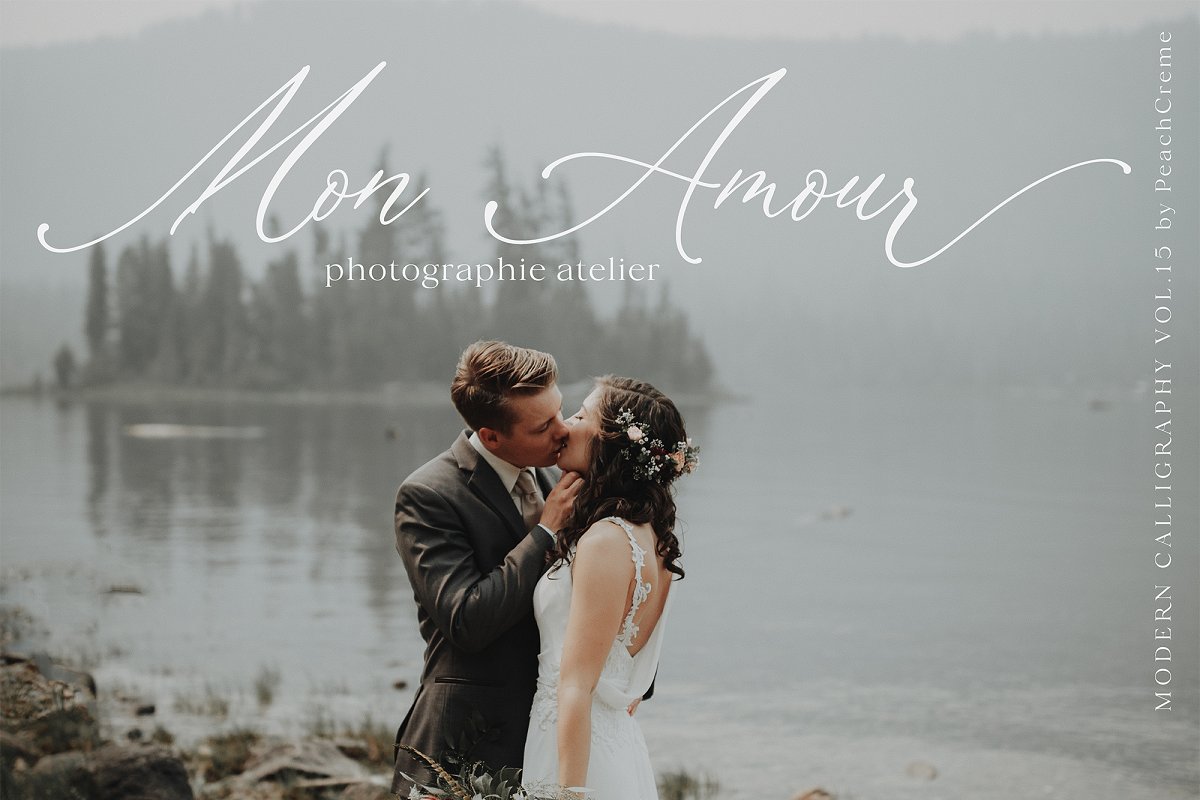 Agonia Lyubvi Modern Calligraphy Font