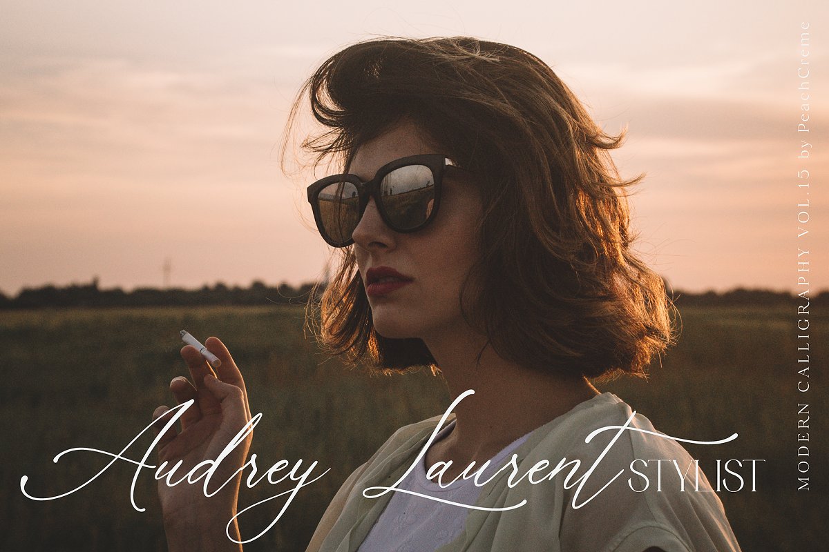 Agonia Lyubvi Modern Calligraphy Font