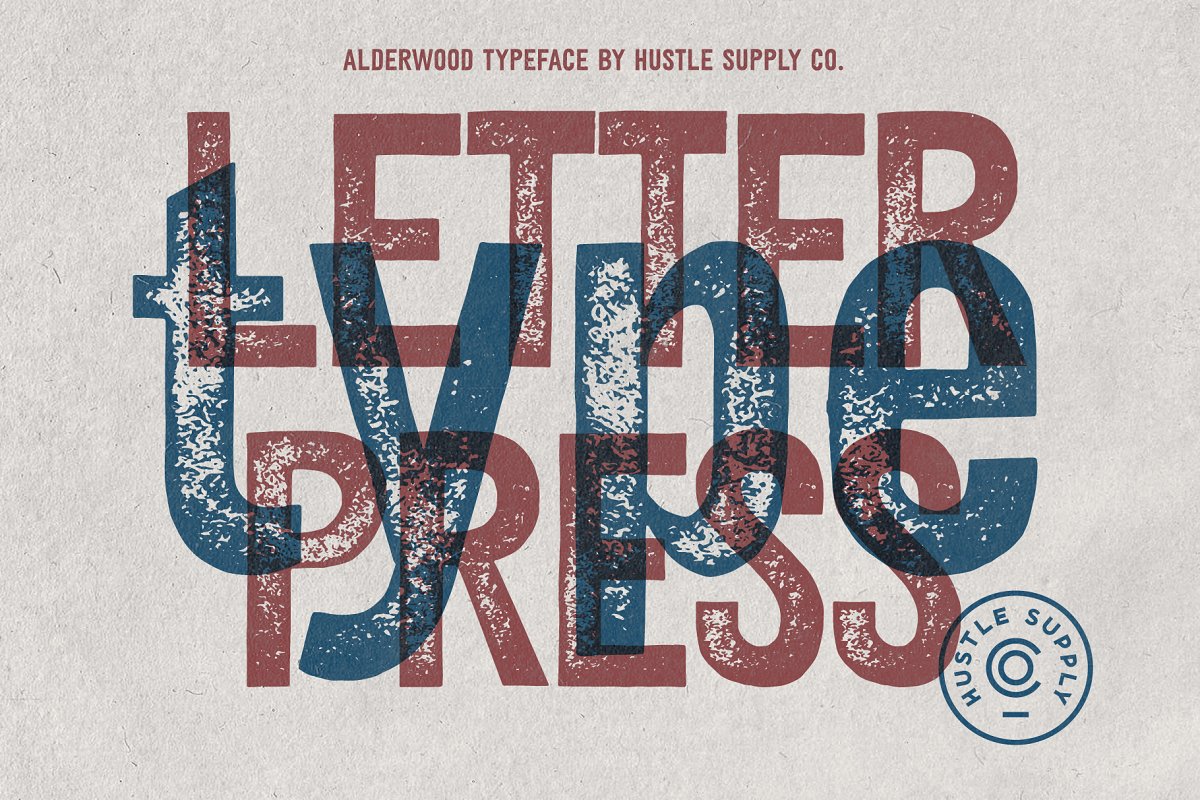Alderwood Font