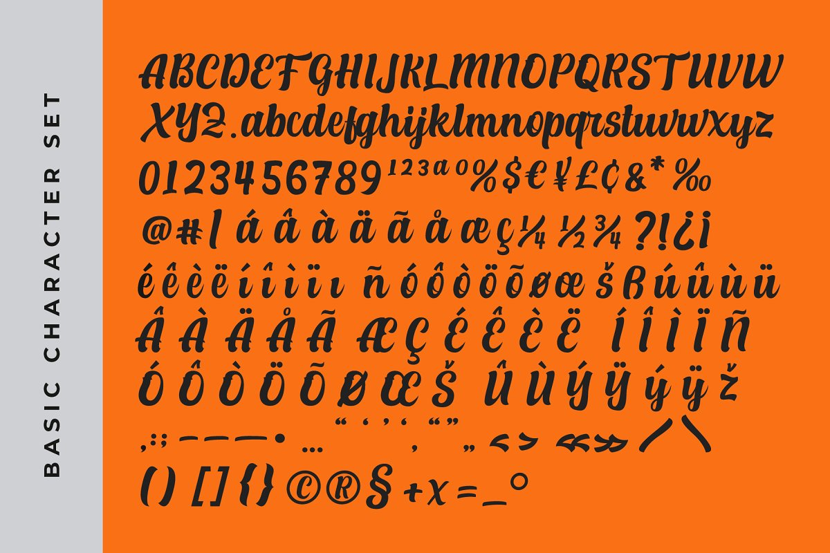 Alexandria Script Layered Font