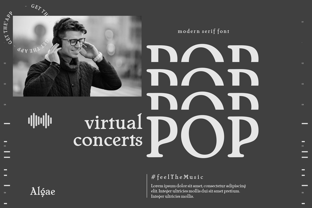 Algae Modern Serif Font Free Download