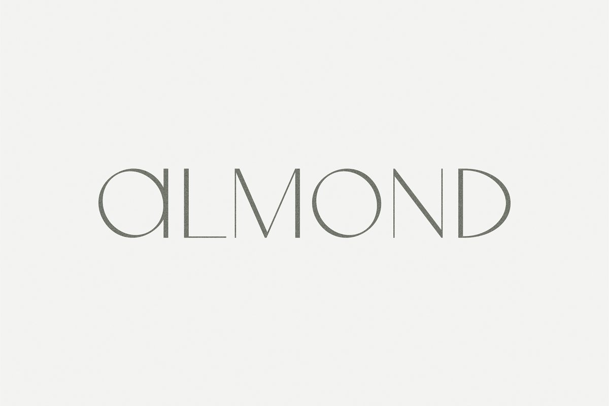 Almond | Sans Serif Font Free Download