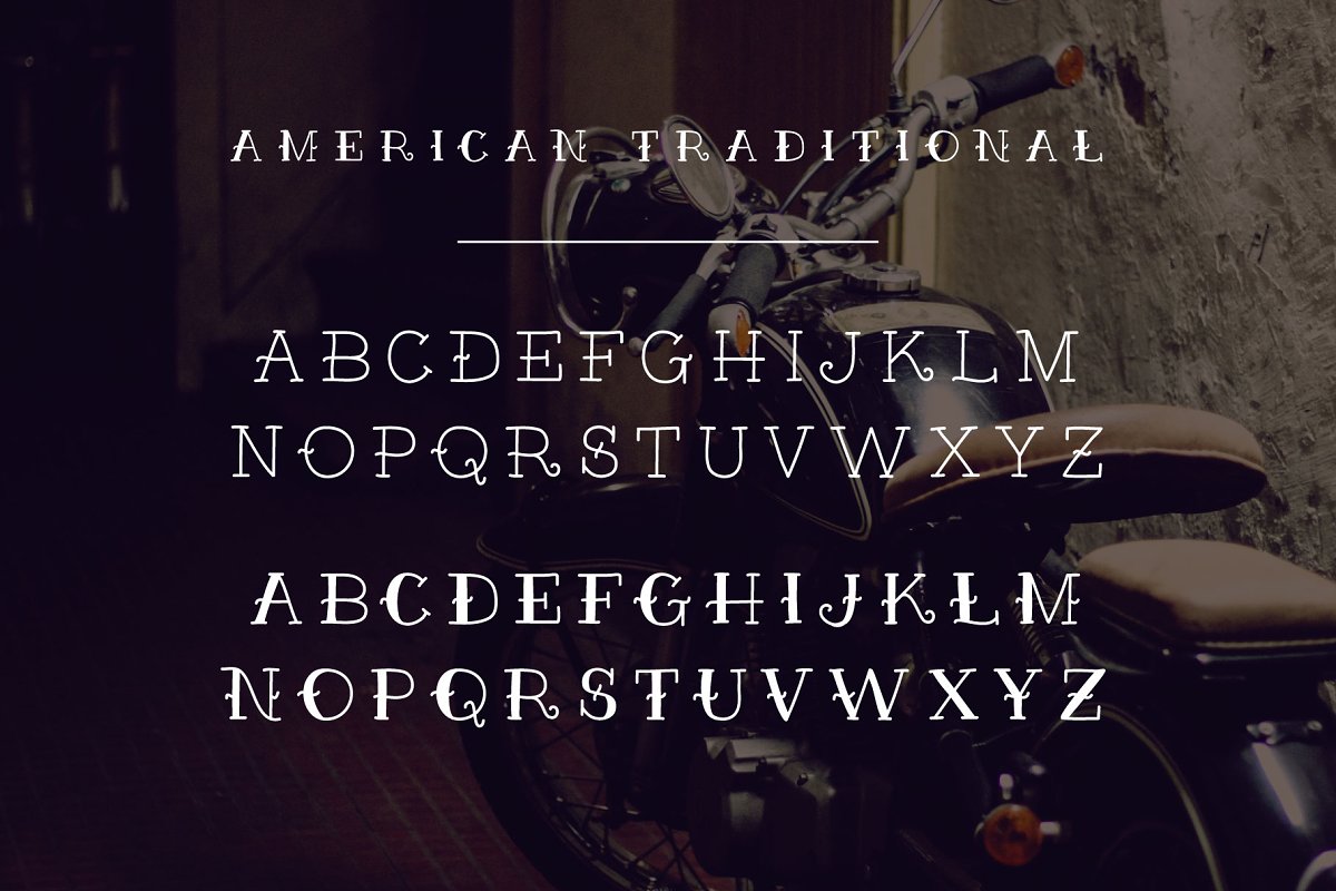 American Traditional Free Flash Font