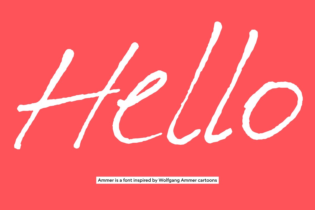 Ammer Handwriting Font Free Download