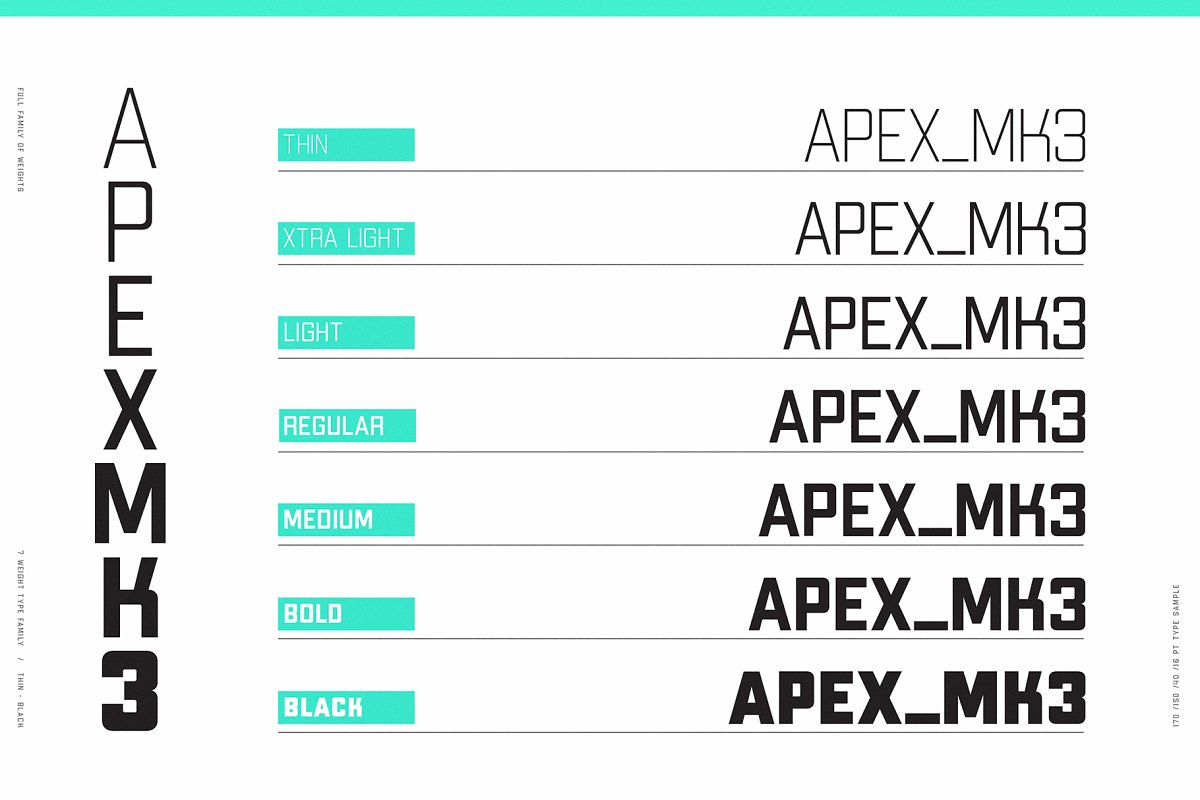Apex Mk Font