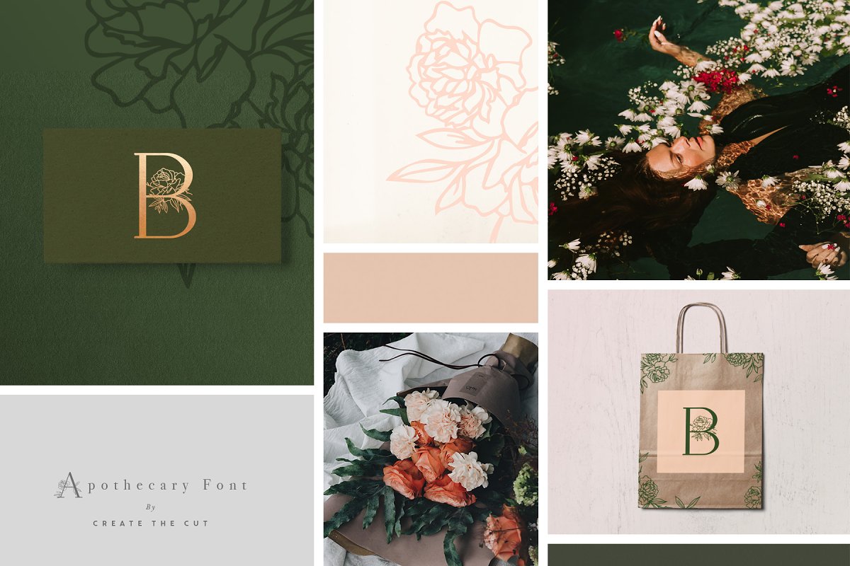 Apothecary Display Font