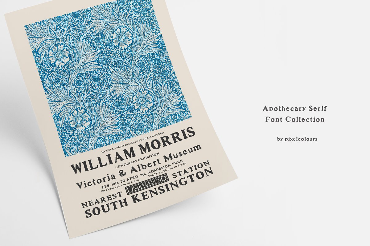 Apothecary Serif Collection Font