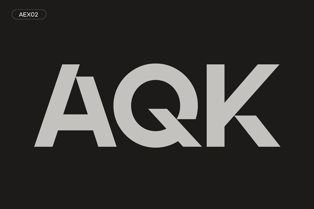 Ardela Edge Custom Cut TypeFamily Font