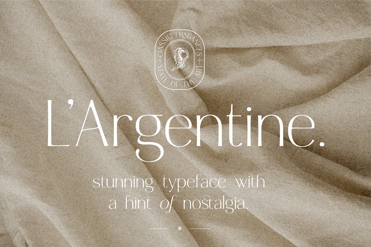 Argentine   Nostalgic Elegant Sans Font Free Download