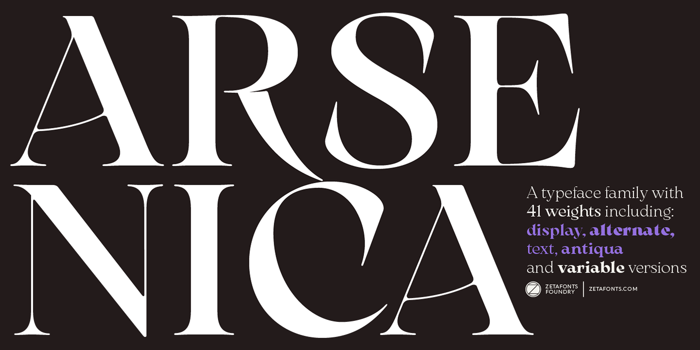 Arsenica Font Family Free Download Arsenica Font