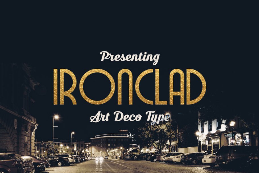 Art Deco Bundle Font