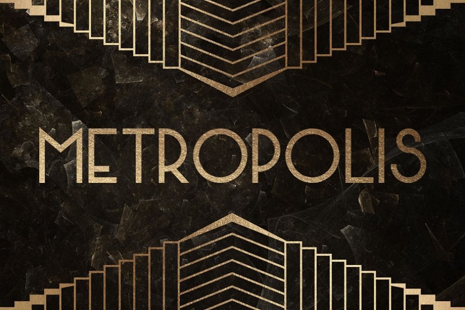 Art Deco Bundle Font