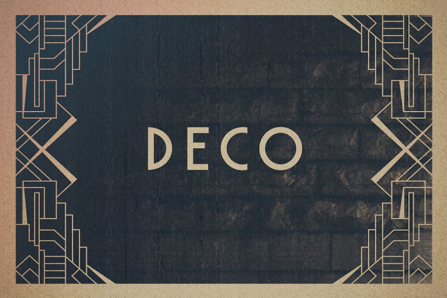 Art Deco Bundle Font