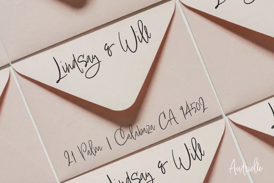 Audrielle Font Free Download