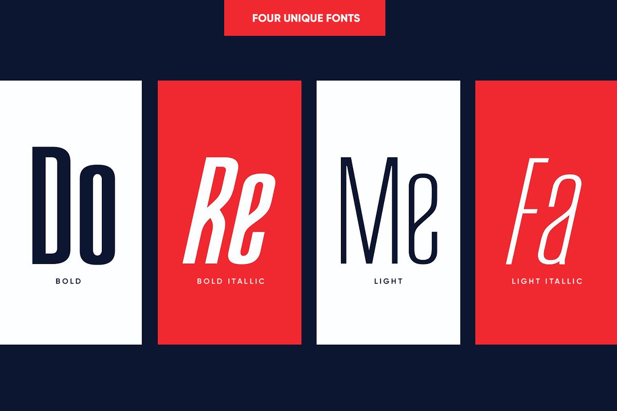 August Typeface Font