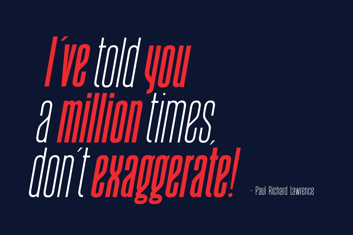 August Typeface Font