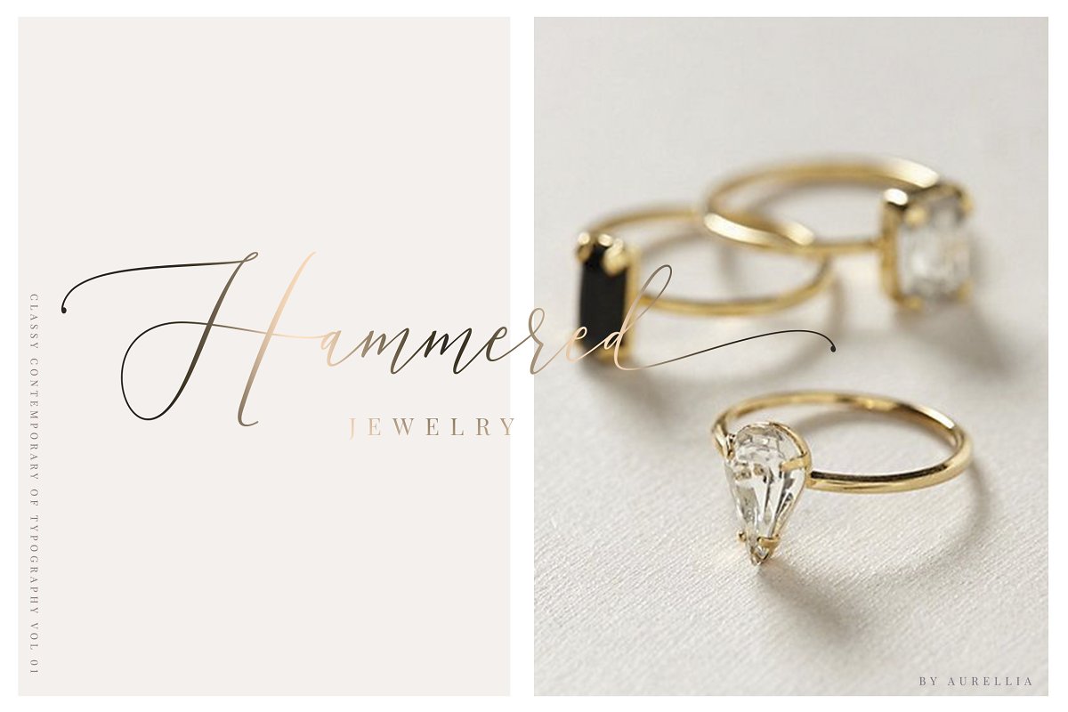 Aurellia Script Classy Font