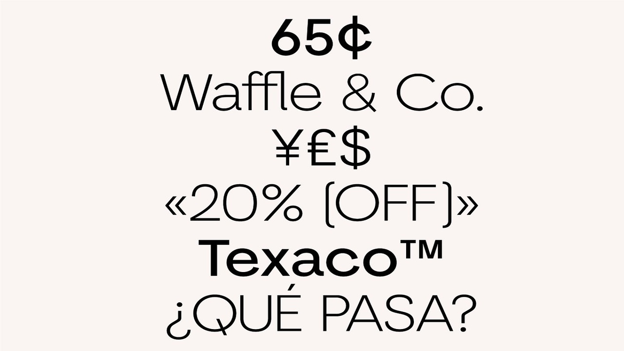 Aurora Grotesk Sans Serif Font