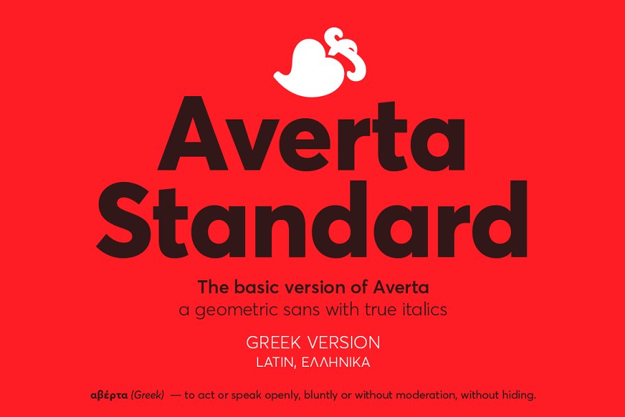Averta Standard GR (Latin, Greek) Font Free Download