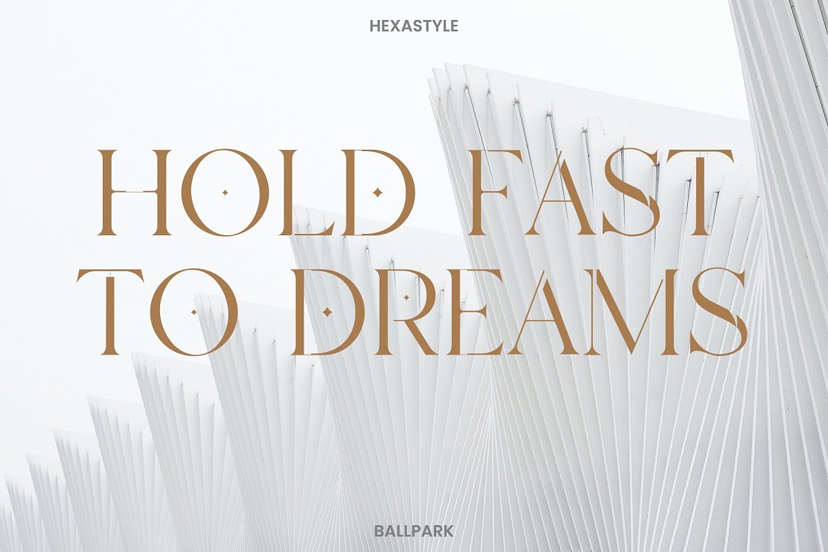 BALLPARK MODERN Font Family Free Download BALLPARK MODERN Font