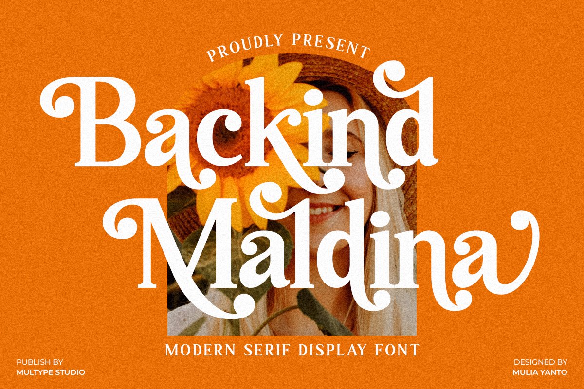 Backind Maldina Modern Font Family Free Download Backind Maldina Modern Font