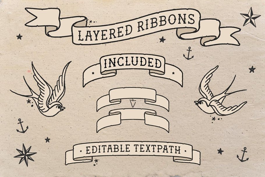 Bad Sailor Typeface Font