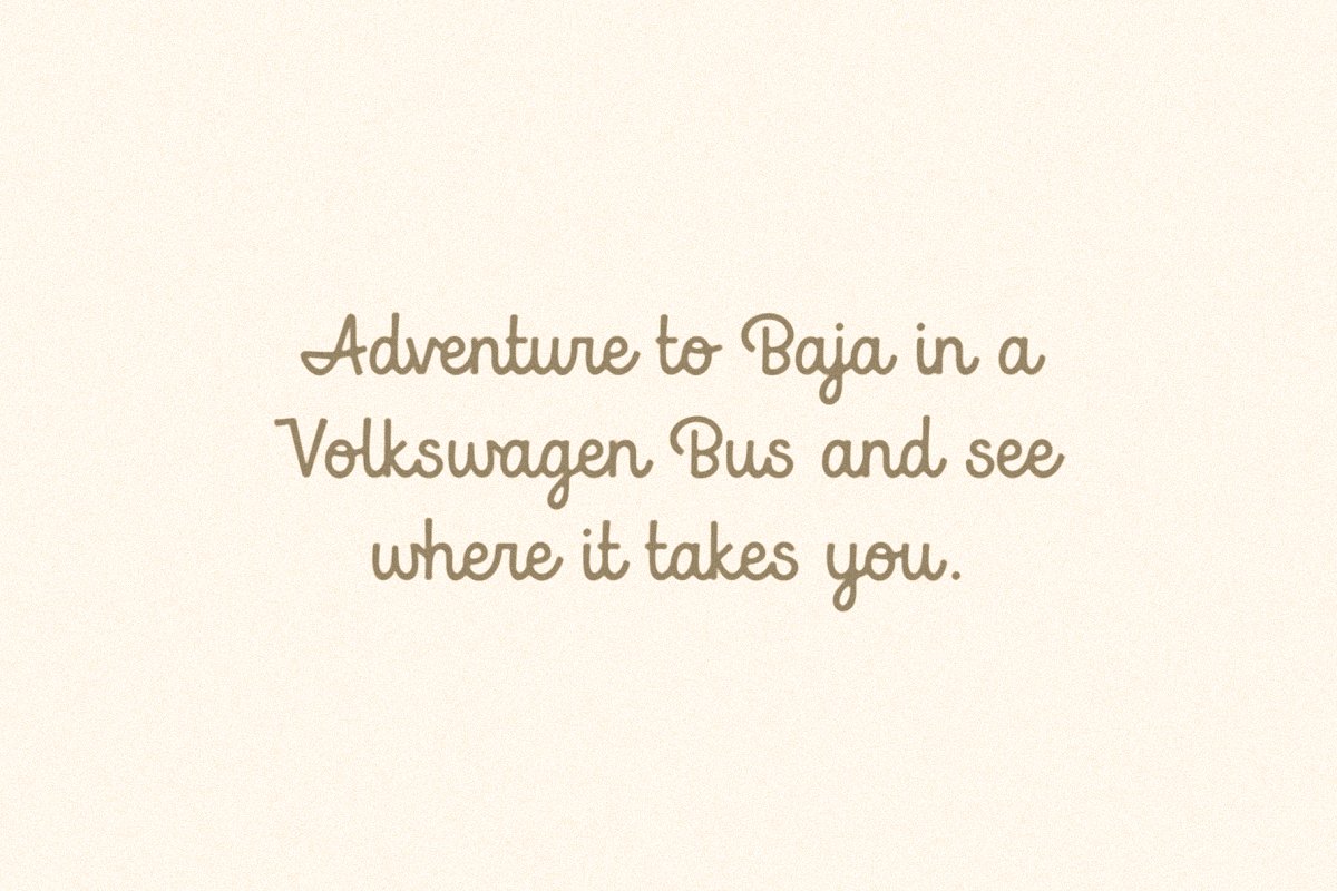 Baja California Font Free Download