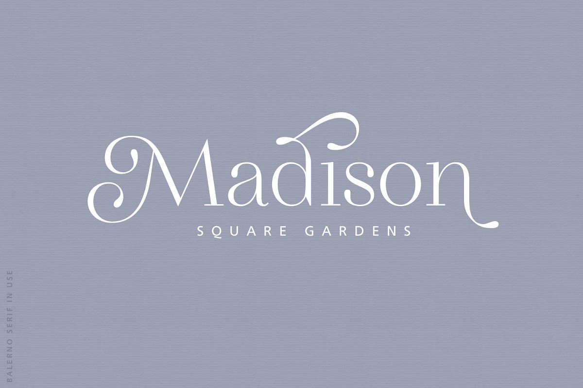 Balerno Serif Family Font