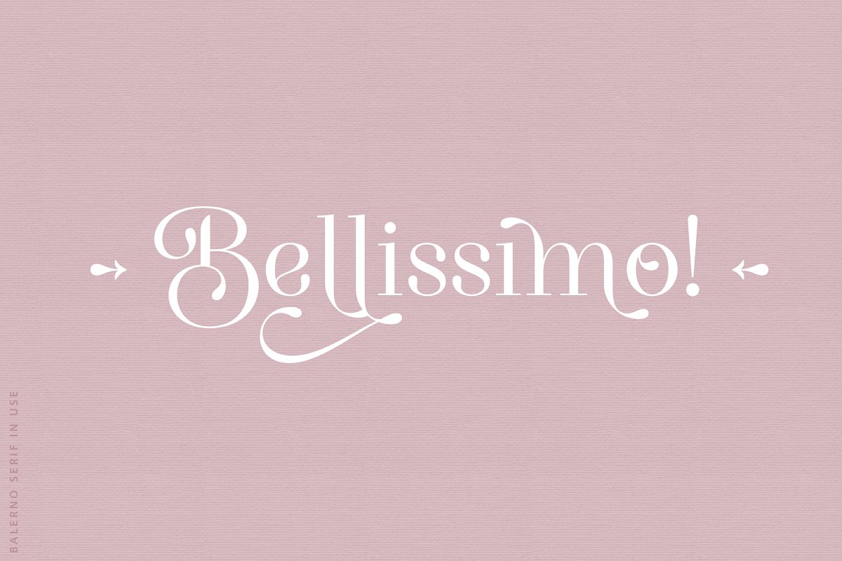 Balerno Serif Family Font