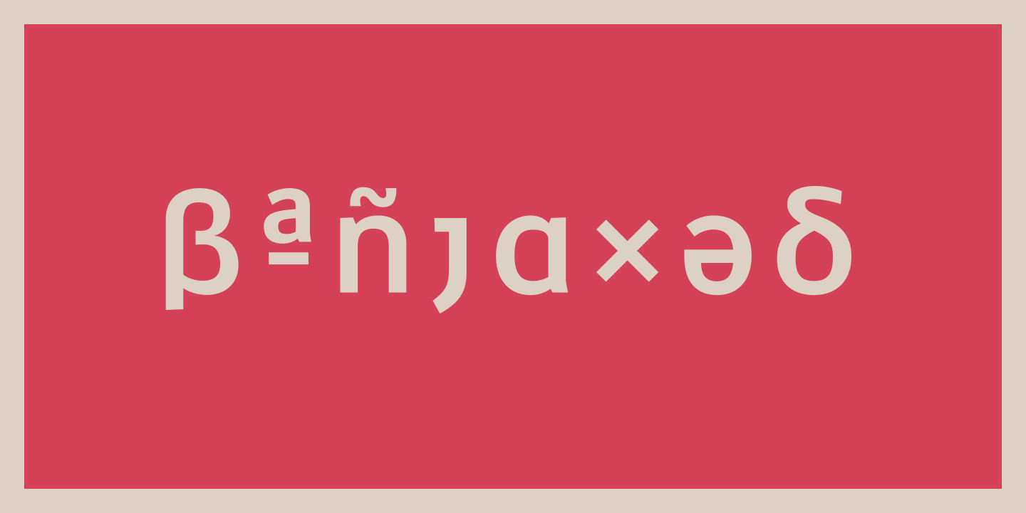 Banjax Font