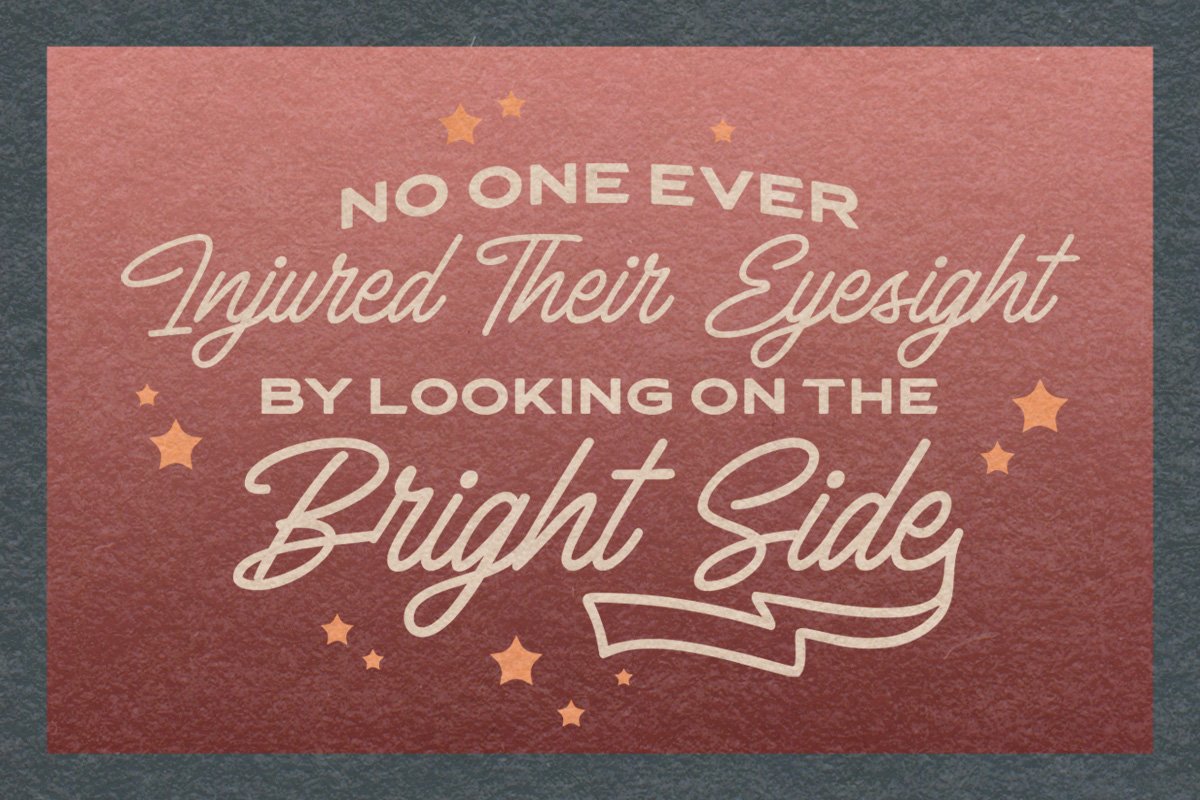 Bardian Monoline Script Font