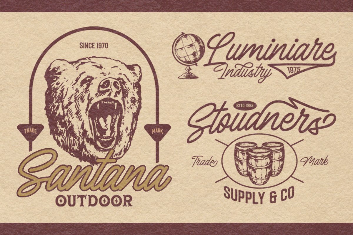 Bardian Monoline Script Font