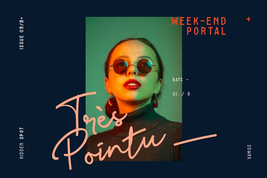 Baysoir Duo Handwritten Font