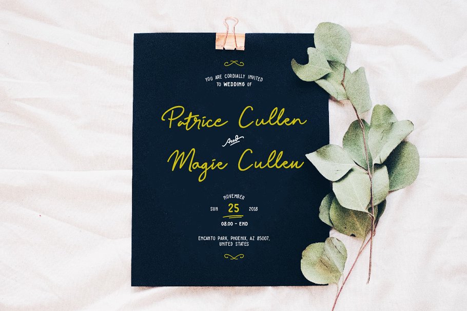 Baysoir Duo Handwritten Font