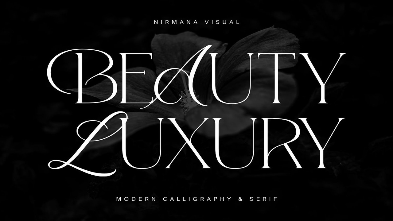 Beauty Luxury Ligature Serif Font