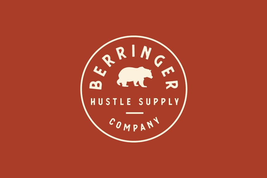 Berringer A Vintage Sans Serif Font