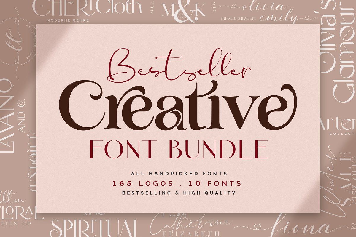 Bestseller Creative Font Bundle Free Download