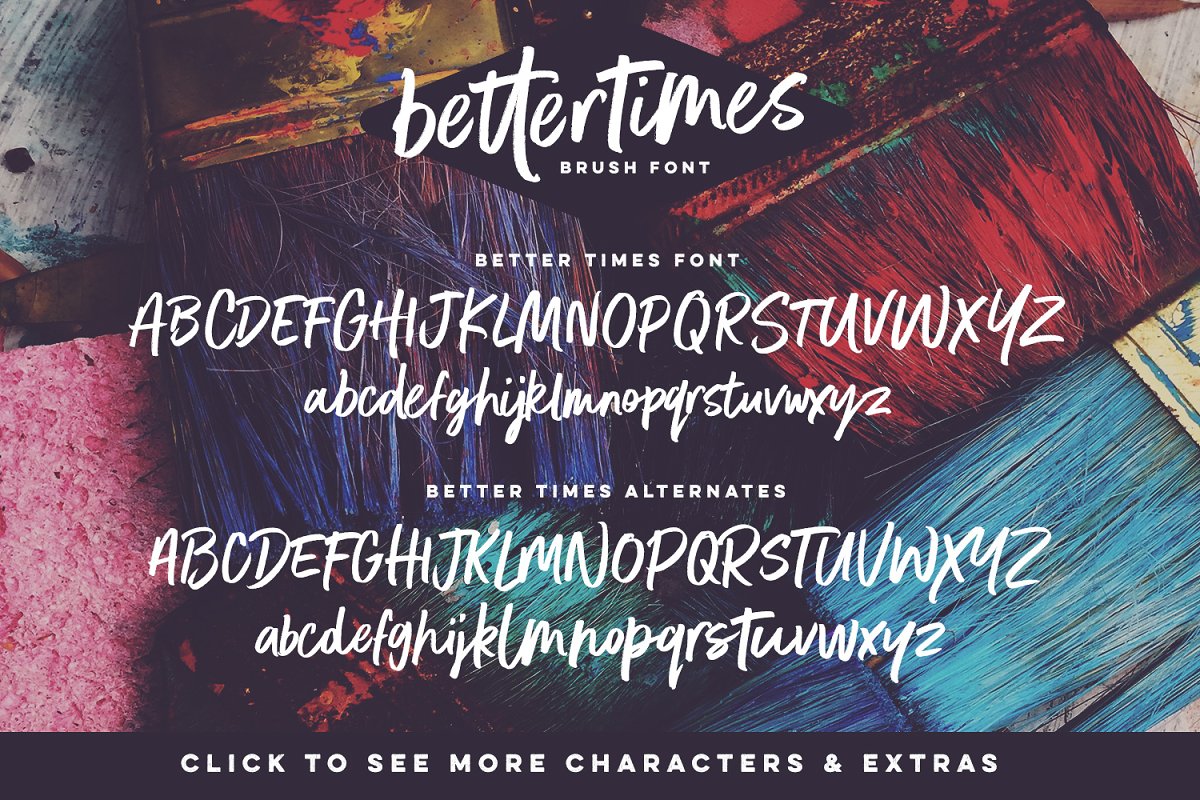 Better Times Brush Font Family Free Download Better Times Brush Font