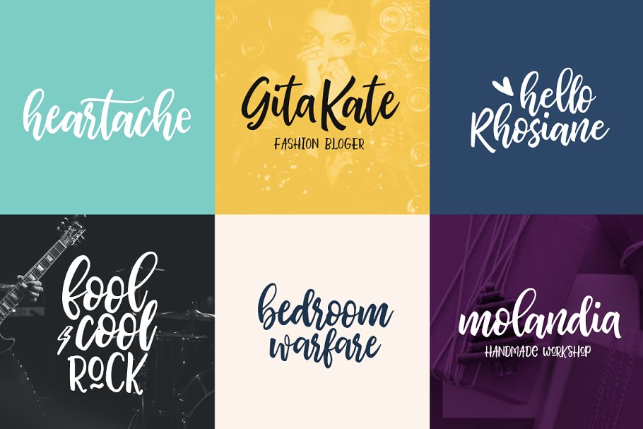 Bhatoshine Fancy Duo Font