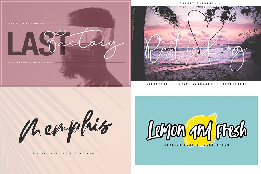 Big Sale Bundle 146in1 Font Free Download