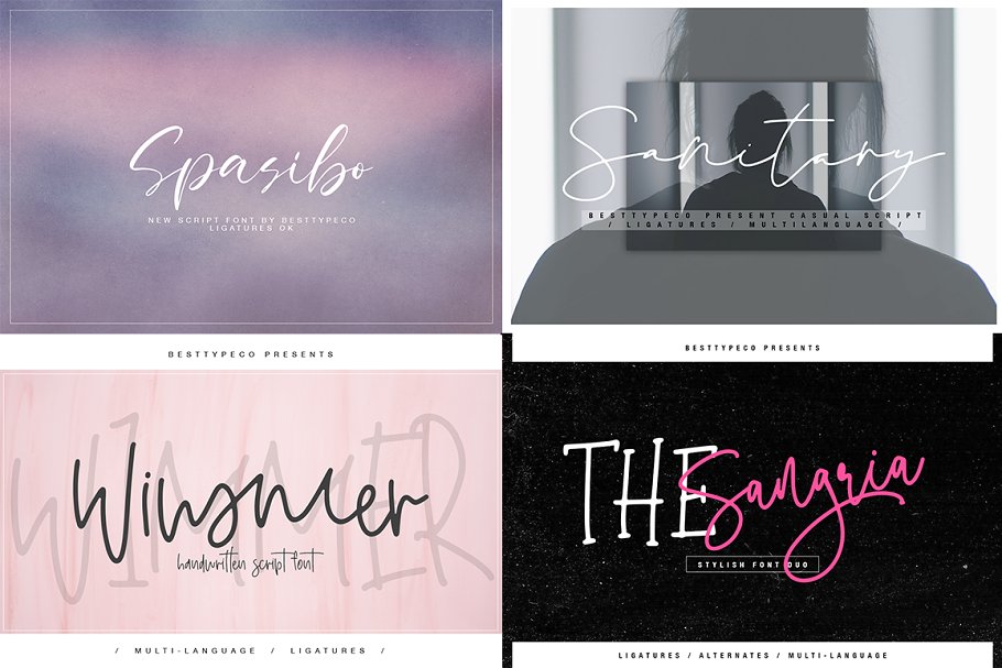 Big Sale Bundle 146in1 Font Free Download